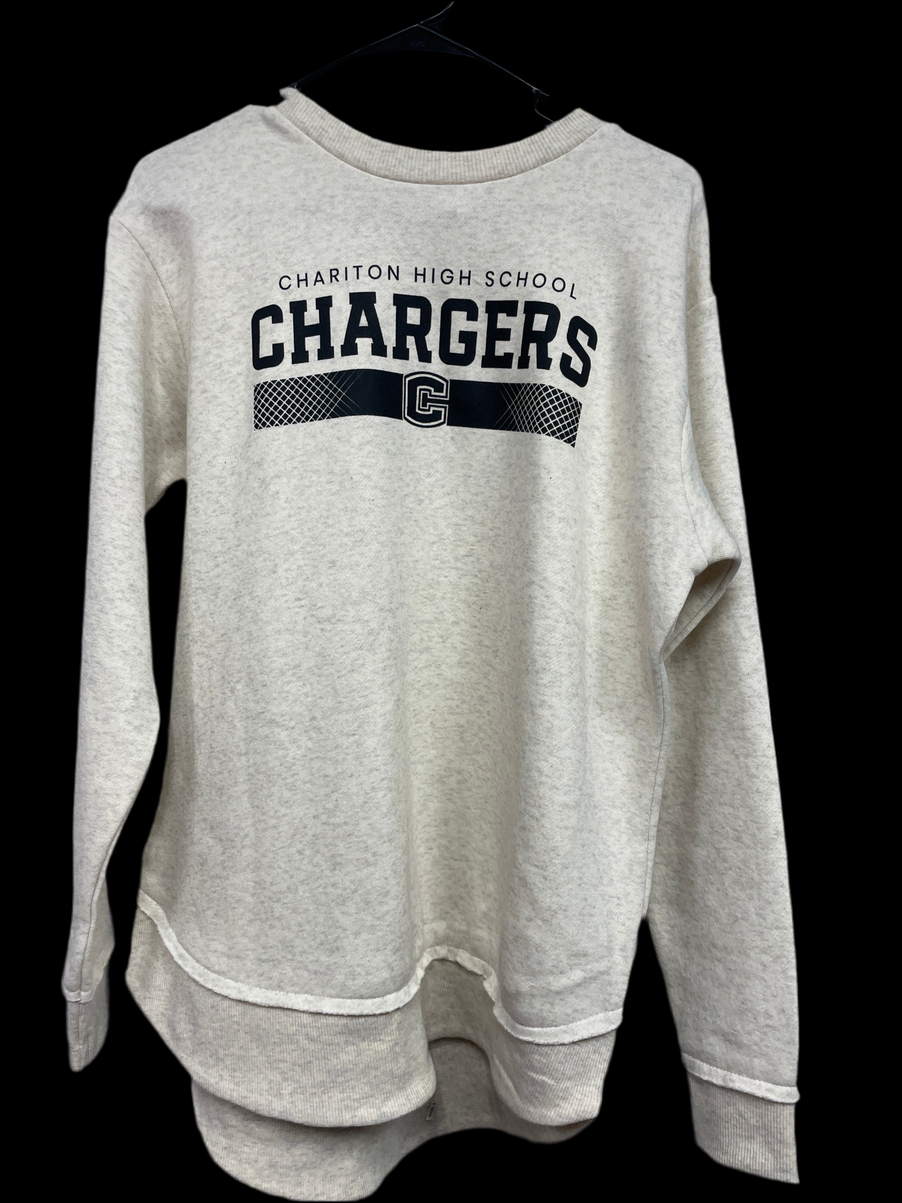 Oatmeal Oversized Crewneck
