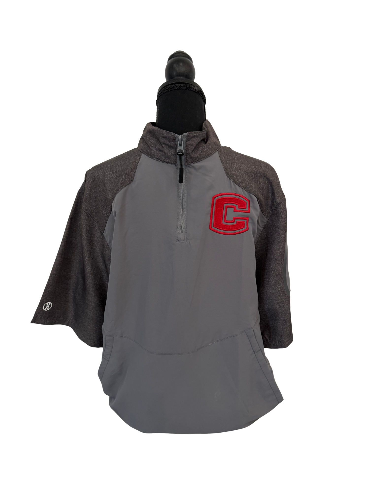 Dark Gray Windbreaker (gray sleeves)