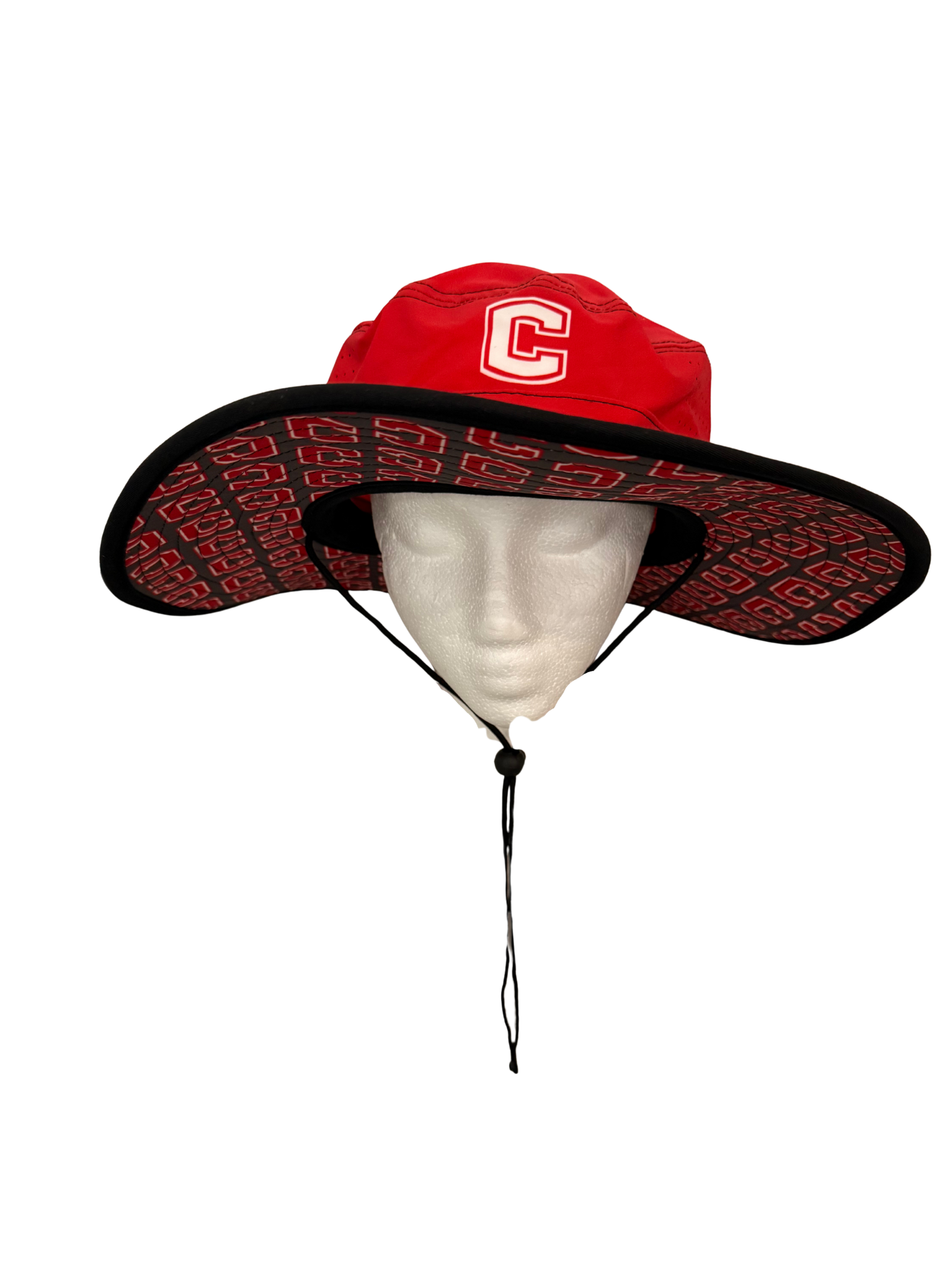 Red Large Bucket Hat