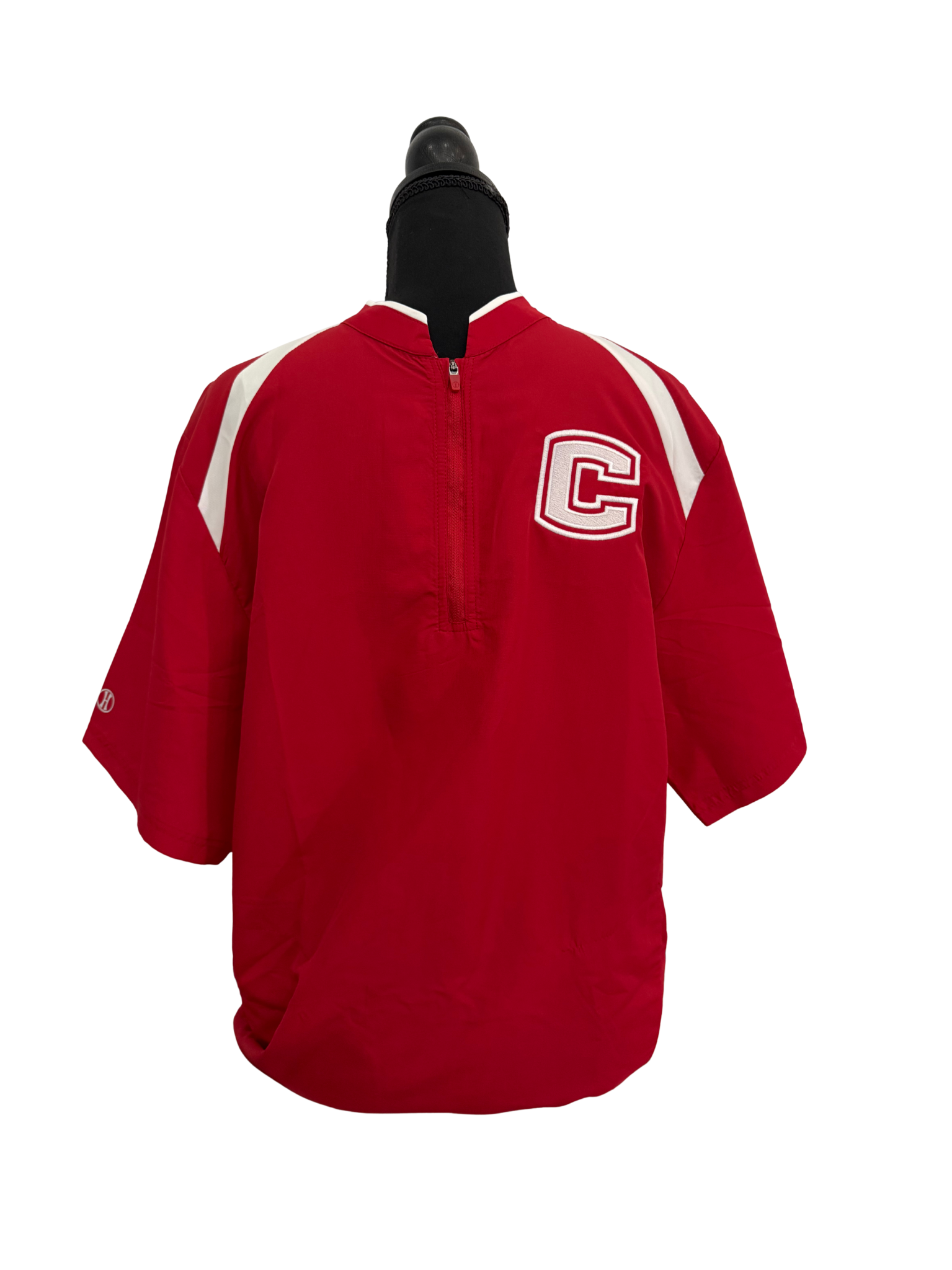 Red Short Sleeve Windbreaker