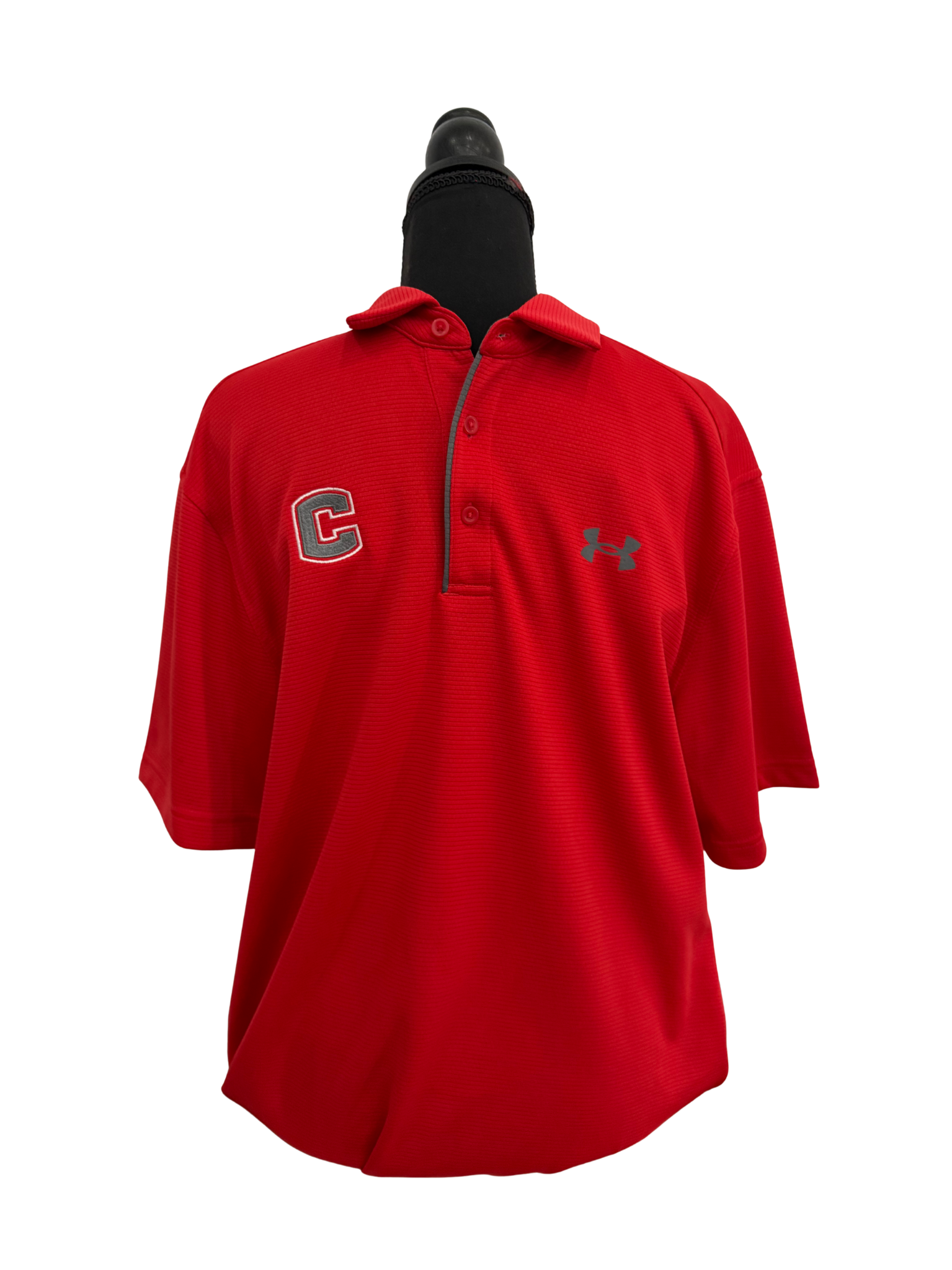 Red Short Sleeve Polo (UA)
