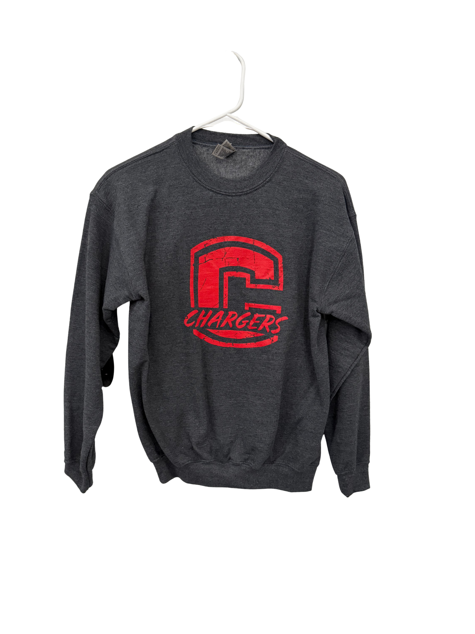 Dark Gray Youth Crewneck