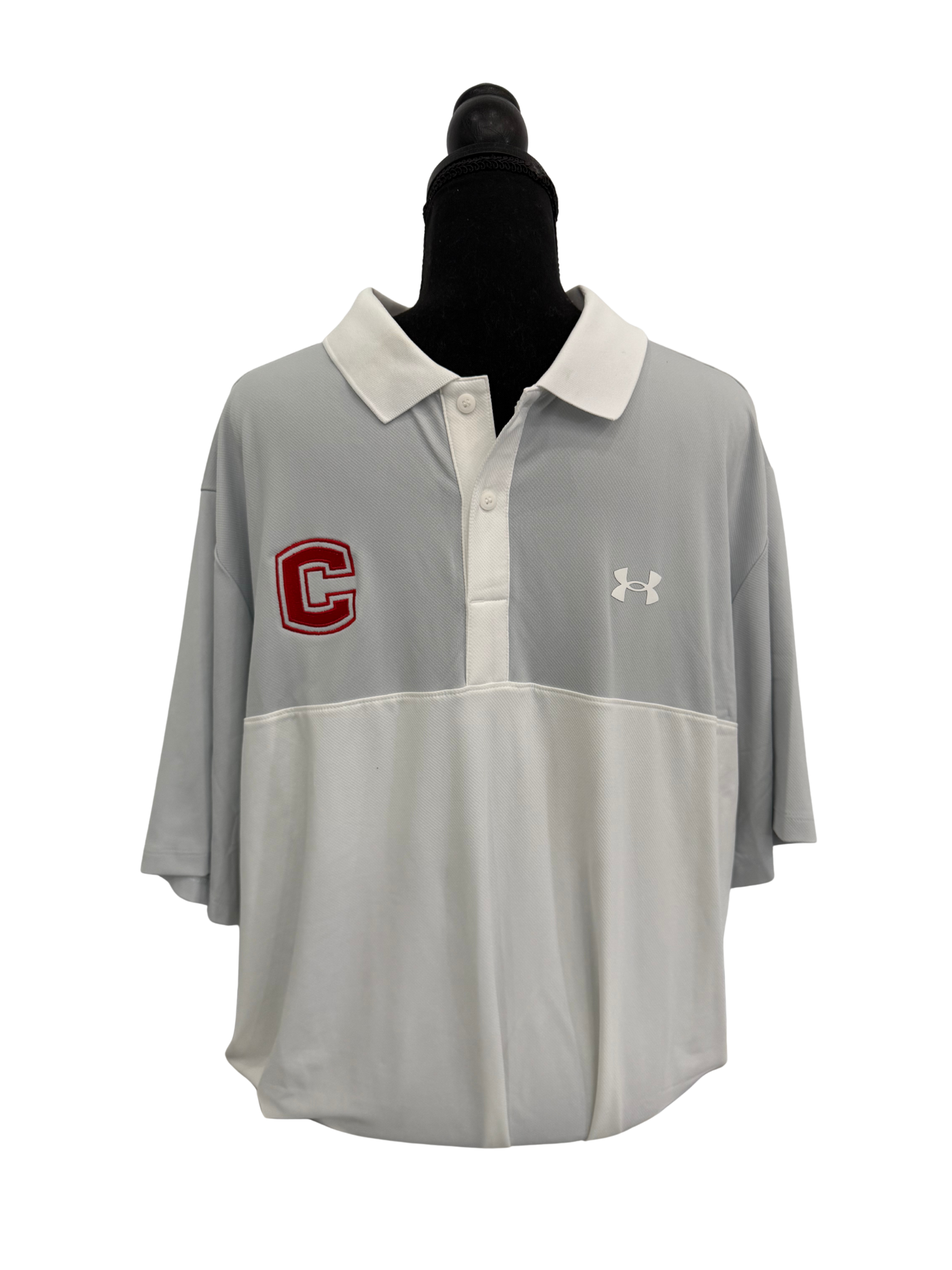 White Short Sleeve Polo