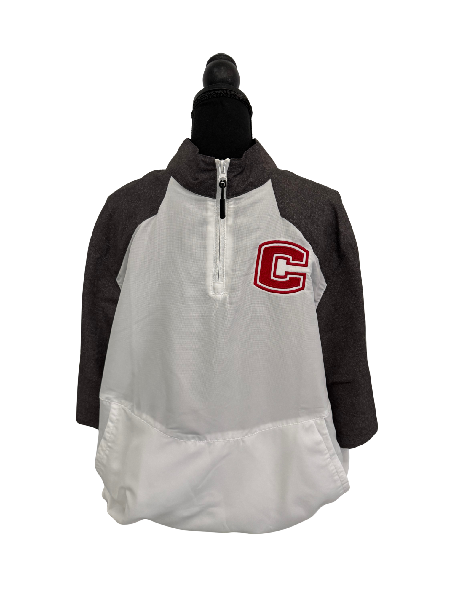 White Windbreaker