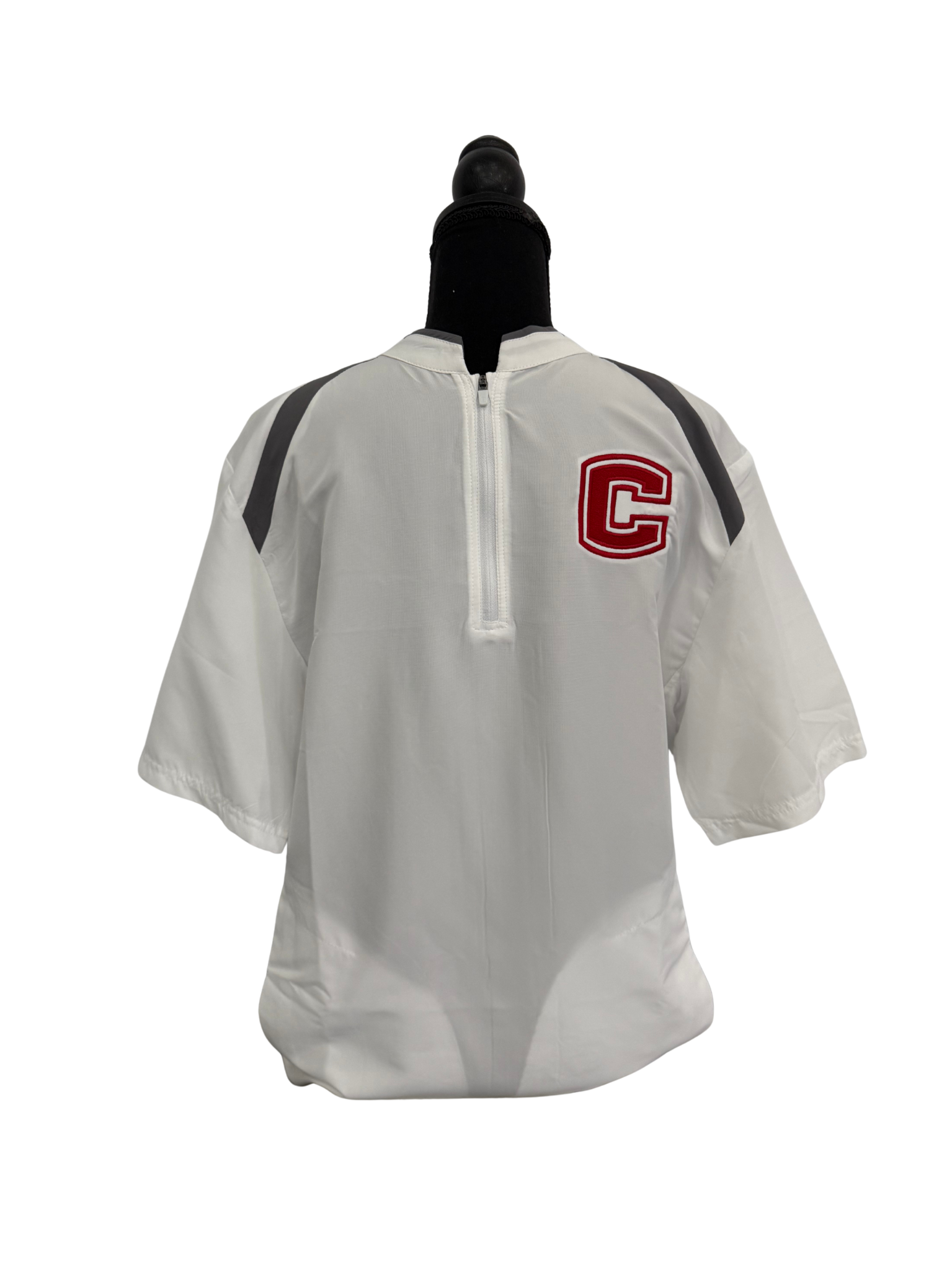 White Windbreaker