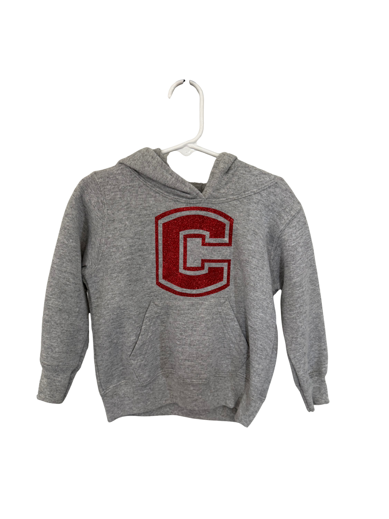 Youth Gray Hoodie (glitter)