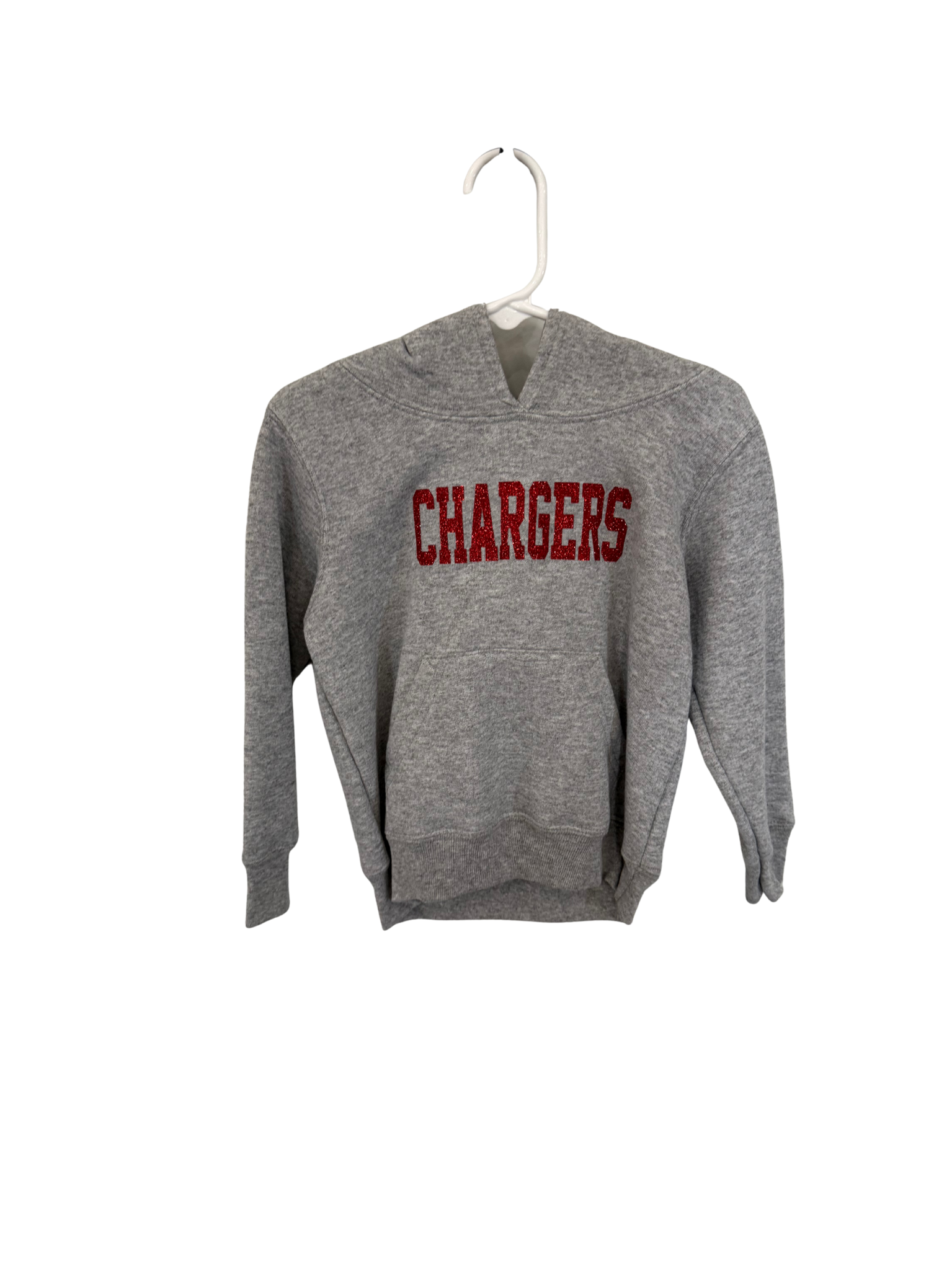 Youth Gray Hoodie (glitter)